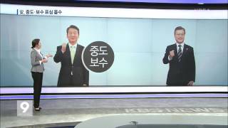 [여론조사] ② 중도보수·영호남 표심 어디로?