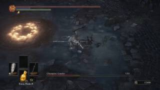 Dark Souls 3 - Champion Gundyr vs Black Knights
