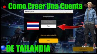 ??//COMO CREAR// UNA CUENTA DE LA REGION DE TAILANDIA !!EPICO!! FREE FIRE