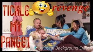 Revenge Tickle Challenge with my husband