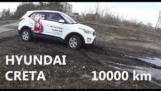 Hyundai Creta / Хендай Крета. Что есть и чего не хватает после 10000 км. Обзор на Крета Хендай.