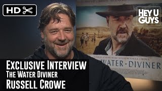 Russell Crowe Exclusive Interview - The Water Diviner & His Passion for Movie Making