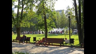 Парк Горького (Москва), Gorky Park (Moscow), прогулка в ЦПКиО им. Горького 3 сентября 2017