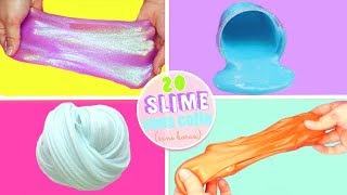 TOP 20 SLIME SANS COLLE A ABSOLUMENT TESTER⎮Reva ytb