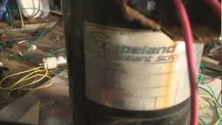 Copeland Compliant scroll compressor air starter