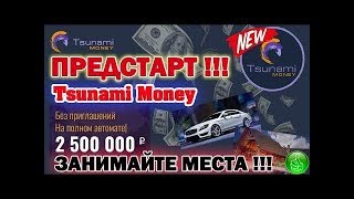 ОБЗОР ПРОЕКТА TSUNAMIMONEY  Первые начисления #tsunamimoney