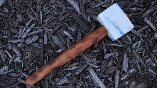 Making a mallet from milk jugs! (HDPE)