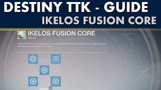Destiny TTK Guide - How to Activate Ikelos Fusion Core (The First Firewall Part 4)