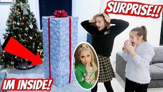 I wrapped myself up and GIFTED MYSELF as a Christmas present to my BIGGEST FAN!