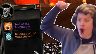 Payo Gets THUNDERFURY BINDING - Best Classic WoW Moments #11