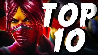 Top 10 Best Female Characters in Mortal Kombat (My Opinions)