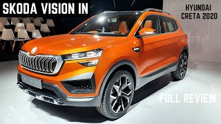2020 Skoda Vision IN SUV - Hyundai Creta 2020 Competition | Premium Interiors, New Features