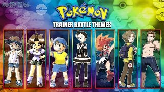 All Pokémon Trainer Battle Themes [GEN1-7] 2017