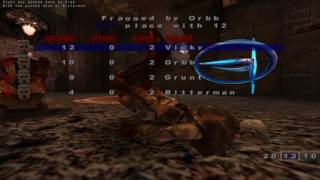 Quake3 Q3DM4 Hardcore Difficulty