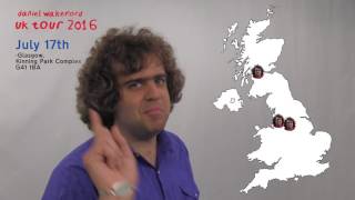 Daniel Wakeford is going on tour!