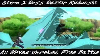 NUNS4 - Boss Battle Kakashi (Storm 2) Ability Unlocker (Mod)~ (Storm 2 Boss Replica)~.