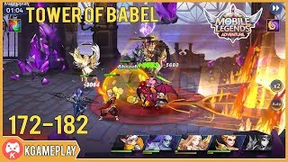 Mobile Legends Adventure Tower of Babel 172-182