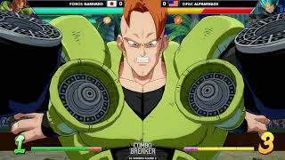 Combo Breaker 2018 - DBFZ Pools - Garrireo vs AlphaKhaos