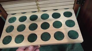 Мюнцкабинет, устройство для хранения монет своими руками Müntskabinet, a device for storing coins