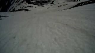 Ski Helmet Cam Mcdonald Peak, Mission Mtns. Montana Backcountry Skiing