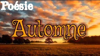 Poésie ? Automne de Guillaume Apollinaire ?