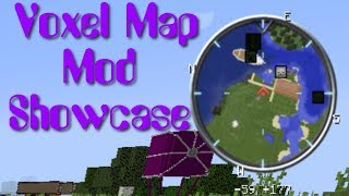 VoxelMap Mod Showcase (Minecraft 1.12.2)