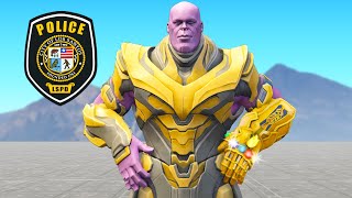 Thanos Joins The Police Force.. (GTA RP)