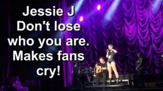 Don't lose who you are | Fans Cry | Jessie J Concert Düsseldorf