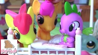 Cильваниан Фэмилис Пижамная Вечеринка Эппл Блум. Май Литл Пони Мультик Игрушки для Девочек