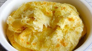 【三丰美食】面粉别蒸馒头了，教你简单做家常饼，柔软筋道又多层，超级好吃