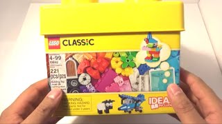 Lego Classic 2015 Unboxing 10692 - Creative Bricks 221 pieces Ideas Included