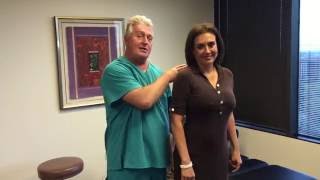 Houston Chiropractor Dr Gregory Johnson "Ring Dinger" Of The Day Helps Patient Grow Taller