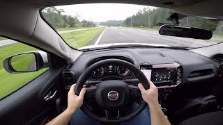 ACELEREI A FIAT TORO 1.8 FLEX 2020 NA RODOVIA! É MUITO MANCA?? | TEST DRIVE ONBOARD POV GOPRO