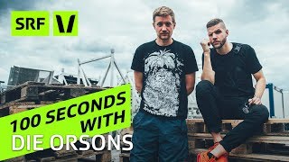 Openair Frauenfeld: 100 seconds with Die Orsons | Festivalsommer 2015 | SRF Virus