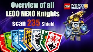nexo knights powers / Nexo Shield Scan and Enjoy / нексо найтс щиты
