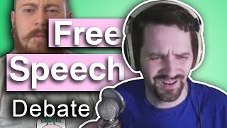 Free Speech & Data Analysis - Debate with Count Dankula & Sinatrasays