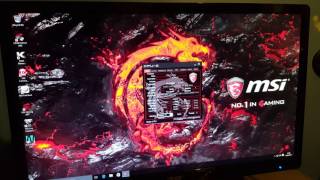 7700k with MSI Z170A Gaming M5 Problems