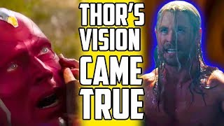 Did Thor's Vision Predict Infinity War's Ending?