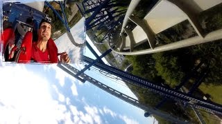 After Burn Roller Coaster POV @ Carowinds, Аттракцион