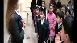 95 sayli mekteb 2014- BAYRAQ MEYDANINDA