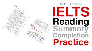 IELTS Academic Reading   Summary Completion   Passage 2