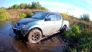 Митсубиси Л200 Штурмуем речку Mitsubishi L200. Тест-драйв Off-Road Avtosuper покатушки #5
