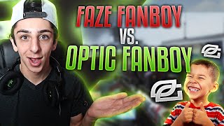 FAZE FANBOY vs OPTIC FANBOY | FaZe Rug