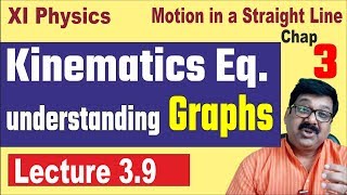 Kinematics, understanding graphs, Kinematics in hindi, arvind academy, 3.9