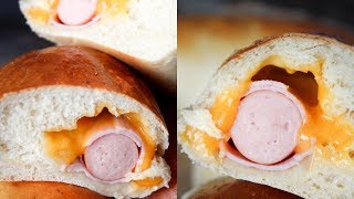 How To Make Ham And Cheese Sausage Rolls - By One Kitchen