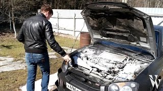 Как самому помыть двигатель на примере Impreza STI