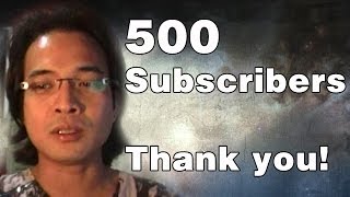 500 Subscribers Thank you! (Nunchucks Thank you video special)