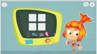 Фиксики игра - угадай картинки, Educational game - guess the pictures