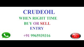 No 1 profit /100%jackpot crudeoil live intraday tricks 15 min breakout strategy