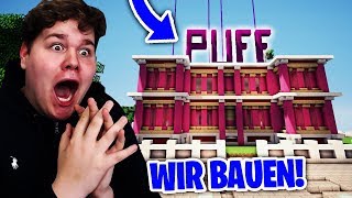 WIR BAUEN EINEN PUFF IN MINECRAFT ??